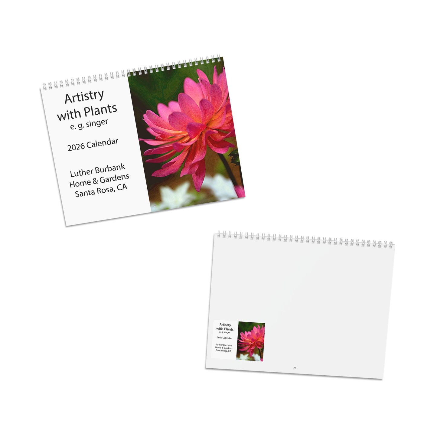 e. g. singer Artistry with Plants Calendar (2026)